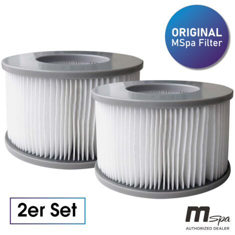 BRAST MSpa Whirlpool Ersatz Filter Filterkartusche Wasserfilter 2er-Set