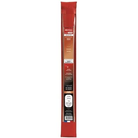 Brasure Cuivre Phosphore 7% 2X500Mm (1Kg) Guilbert Express