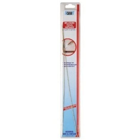 Brasure tous métaux  2 baguettes (argent 40%)