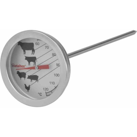 Braten-/Grillthermometer Edelstahl