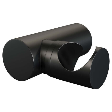 Brauer Black Edition Support mural pour douchette noir