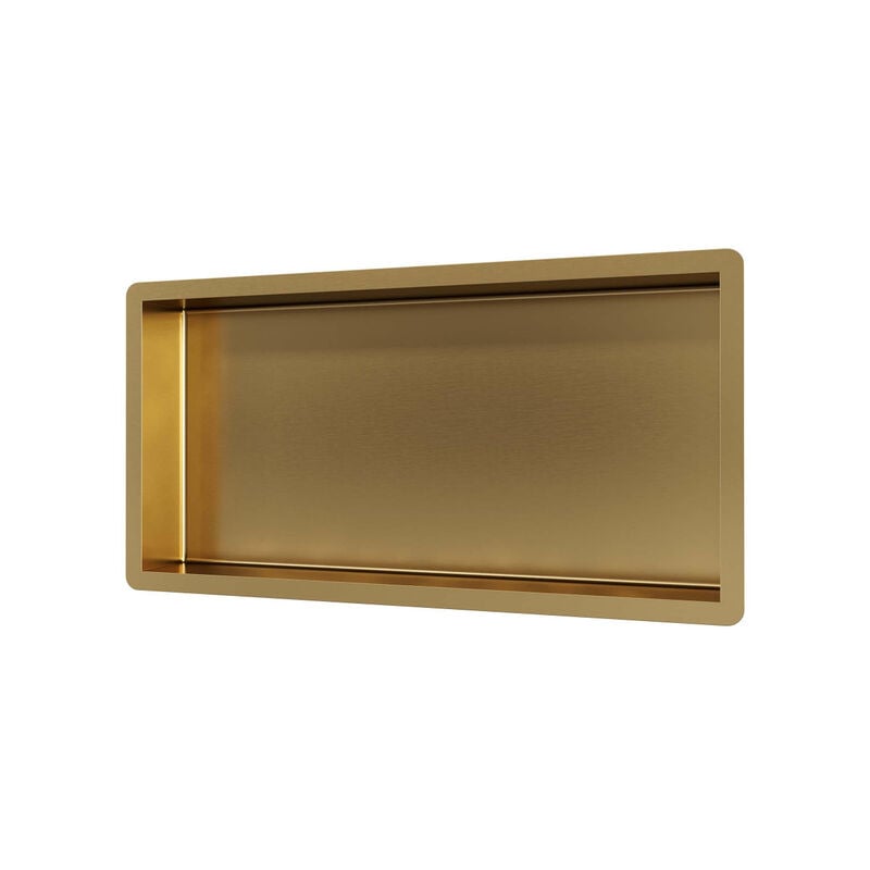 Brauer Gold Edition Niche encastrable - 60x30cm - PVD - or brossé