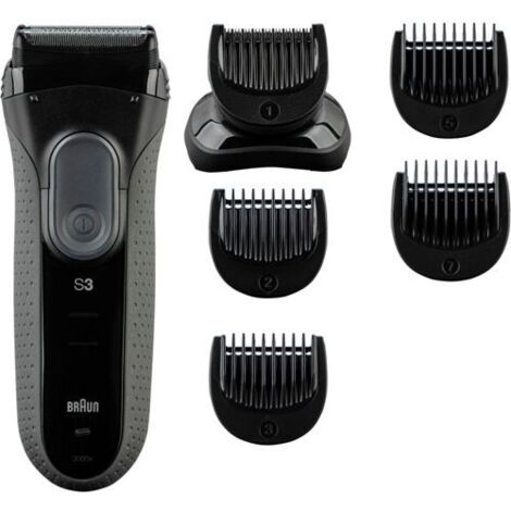 Braun 3000BT Series 3, schwarz/grau