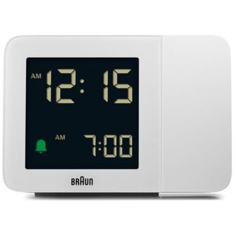 Braun 67161 Wecker Digitaler Wecker Weiß