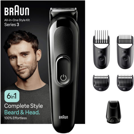 Braun All-in-One Style Kit MGK3410 Multi-Grooming-Kit, Haar-/Bartschneider