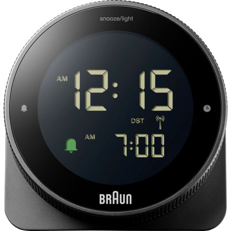 Braun BC 24 B DCF Funkwecker schwarz
