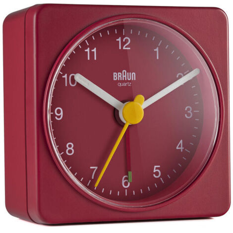 Braun BC02R despertador Reloj despertador analógico Rojo