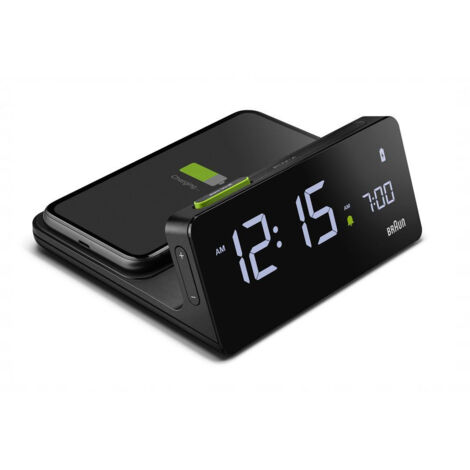 Braun BC21 Digitaler Wecker Schwarz