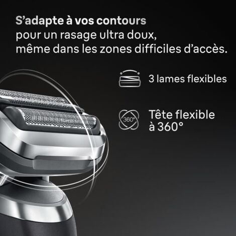 Braun Braun Kombipack 74S Tête de rasoir acier inoxydable, noir 1 pc(s)