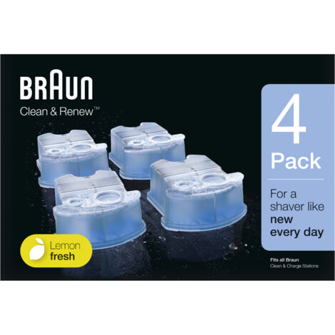 Braun CCR4 Clean & Renew Reinigungskartusche für Rasierer
