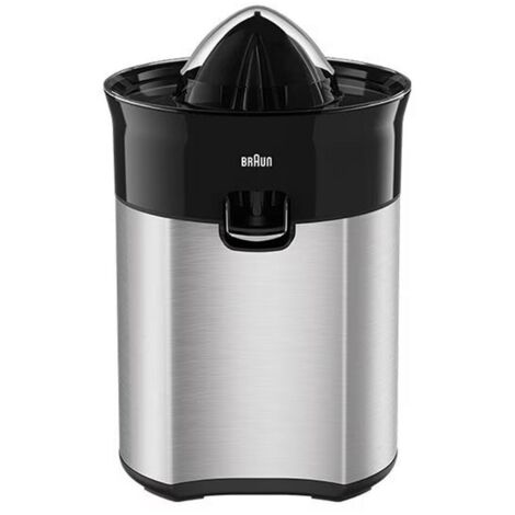 Braun CJ 5050 BK Elektrische Zitruspresse Schwarz Metallic