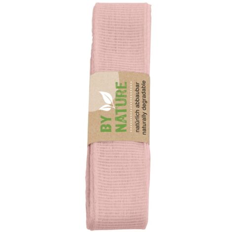 Braun & Company Band By Nature Strängchen rosa 25 mm x 2 m Geschenkverpackungen