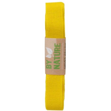 Braun & Company Band Strängchen gelb 15 mm x 2 m Geschenkverpackungen