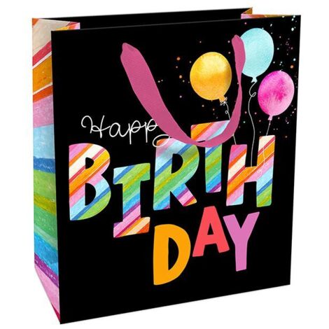 Braun & Company Geschenktasche Birthday 18 x 21 x 8 cm Geschenktasche