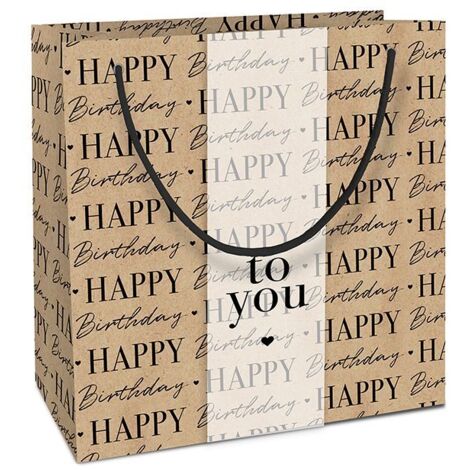 Braun & Company Geschenktasche Fantasie 20 x 21 x 8 cm Geschenktasche
