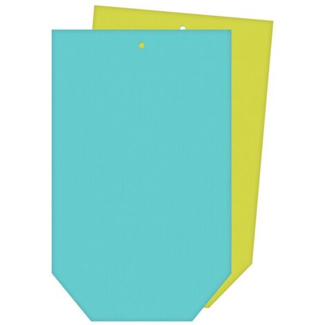 Braun & Company Geschenktasche grün blau 16 x 26 cm Geschenkverpackungen