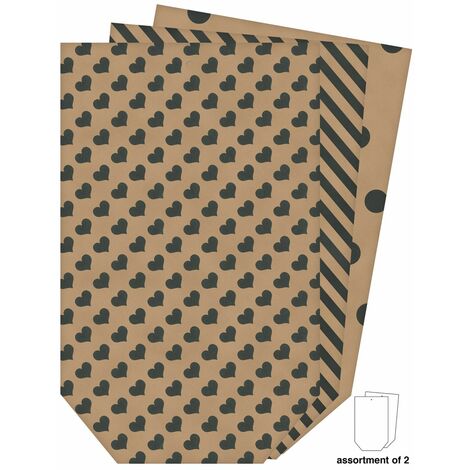 Braun & Company Geschenktasche natur 16 x 26 cm Geschenkverpackungen