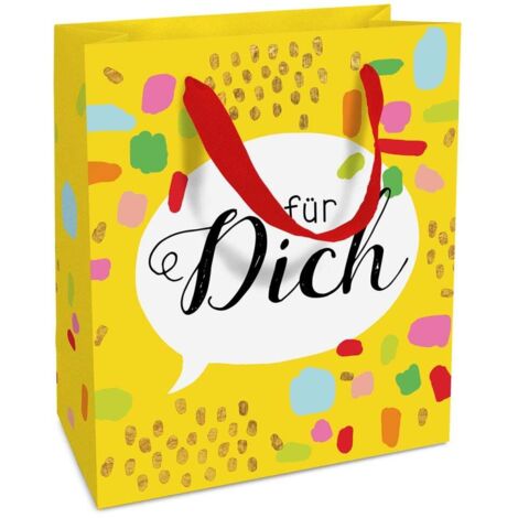 Braun & Company Geschenktasche türkis 18 x 21 x 8 cm Geschenkverpackungen