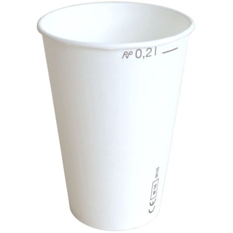 Braun & Company Pappbecher 0,2 L By Nature 10 Stück Papierbecher Einwegbecher
