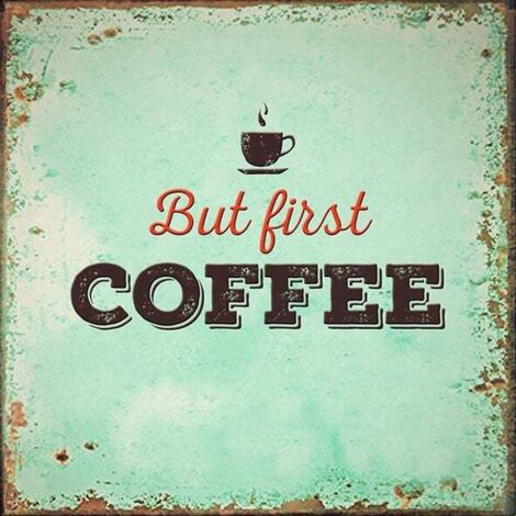 Braun & Company Servietten First Coffee, 25 x 25 cm 20er Pack Tischservietten
