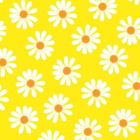 Braun & Company Servietten Motiv Dancing Daisies gelb 25 x 25cm 20er Pack