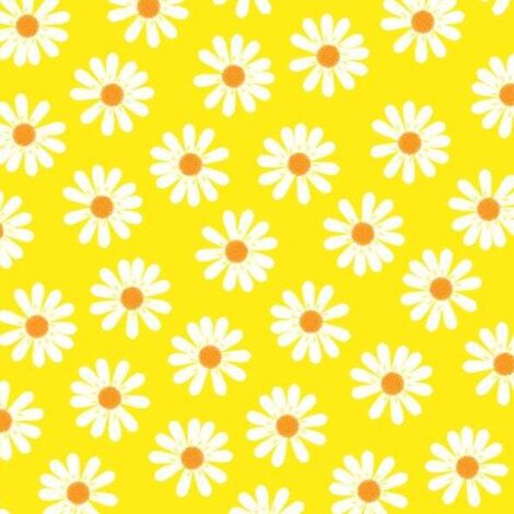 Braun & Company Servietten Motiv Dancing Daisies gelb 33 x 33 cm 20er Pack