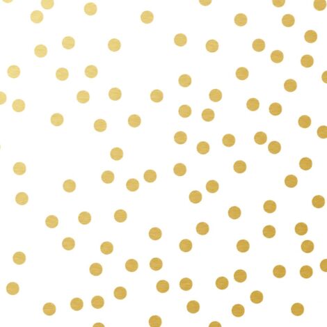 Braun & Company Servietten Motiv Golden Dots 33x33cm 20er Pack Tischdeko