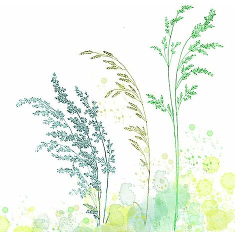 Braun & Company Servietten Motiv Green Breeze 33 x 33 cm - 20er Pack Partydekoration