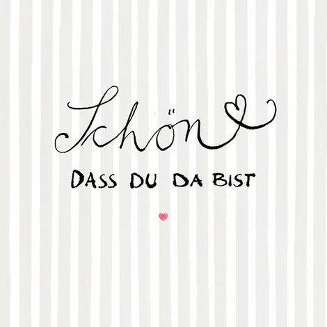 Braun & Company Servietten Motiv Schön 33 x 33 cm - 20er Pack Partydekoration