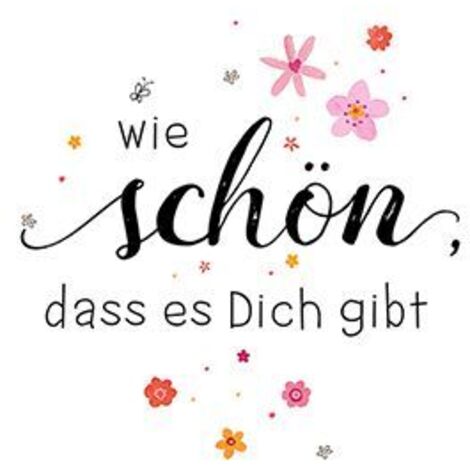 Braun & Company Servietten Motiv Wie schön 25x25cm 20er Pack Tischservietten