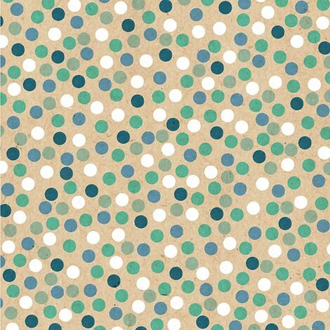 Braun & Company Servietten natur blau 33 x 33 cm - 20er Pack Partydekoration
