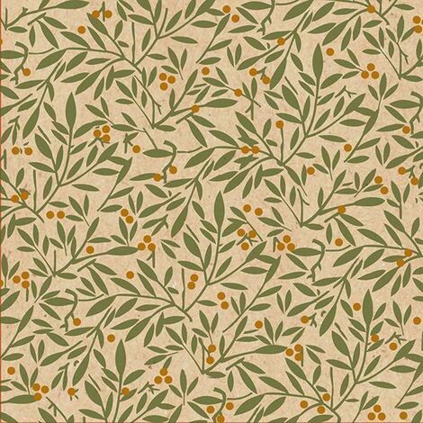 Braun & Company Servietten natur grün 33 x 33 cm - 20er Pack Partydekoration