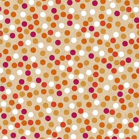 Braun & Company Servietten natur rot 33 x 33 cm - 20er Pack Partydekoration