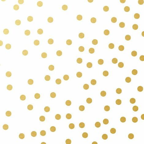 Braun & Company Servietten weiß gold 33 x 33 cm - 20er Pack Partydekoration