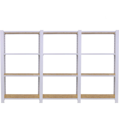 Braun Etagère Extérieure Design blanche 12 tablettes