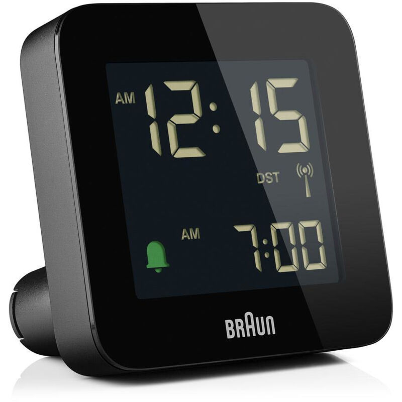 Braun bc 09 b dcf Funkwecker Multiband schwarz 67018
