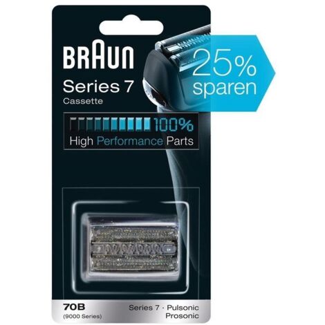 BRAUN Grille de Rechange Rasoir Electrique 70B Noir