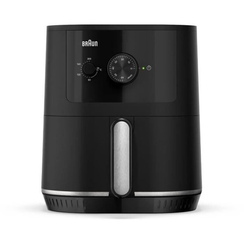 Braun Schwarz Hf3000 Airfryer Manuell Heißluft Fritteuse