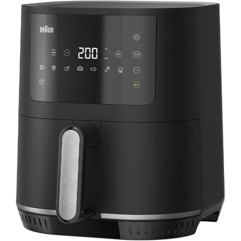 Braun Schwarz Hf3030 Airfryer Digital Heißluft Fritteuse