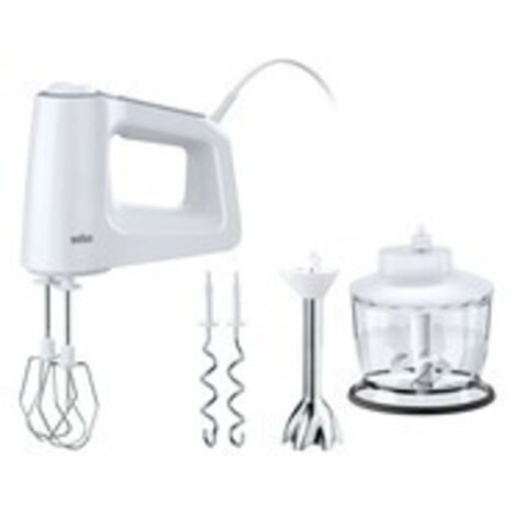 Braun HM3137WH - Handmixer 500W, SmartMix