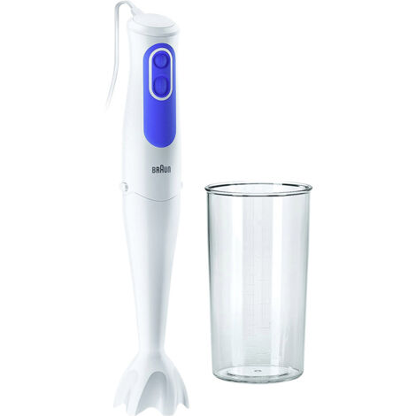 Braun MQ 3000 Smoothie Multi Quick 3 0X22111187, weiß/blau