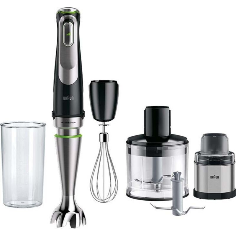 Braun Schwarz Stabmixer Set Mq9138xi Multiquick 9 Premium 1200W
