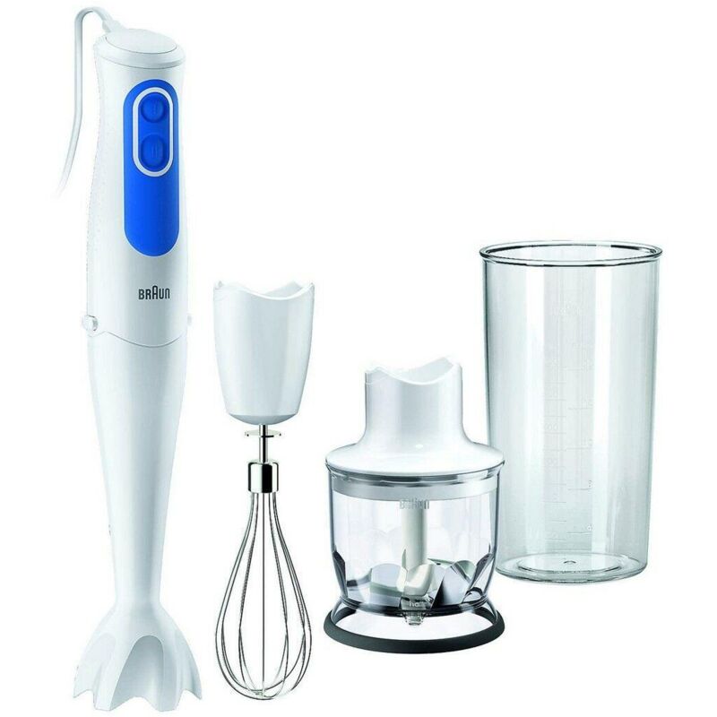 Braun Weiß Mq 3025 Stabmixer Und Blau 700 W