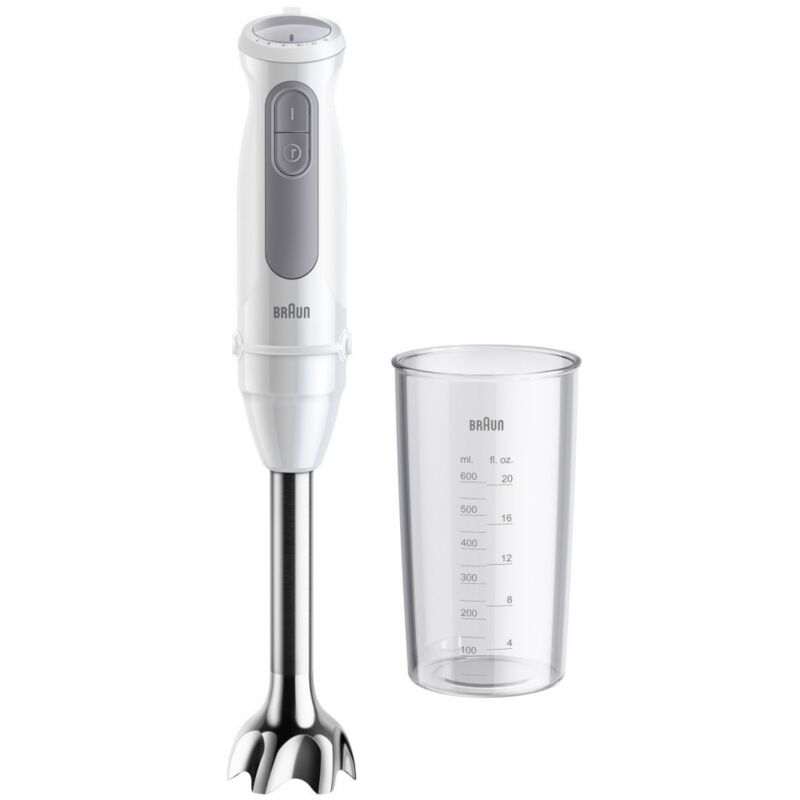 Braun Weiß Mq50001m Stabmixer Multiquick 5,