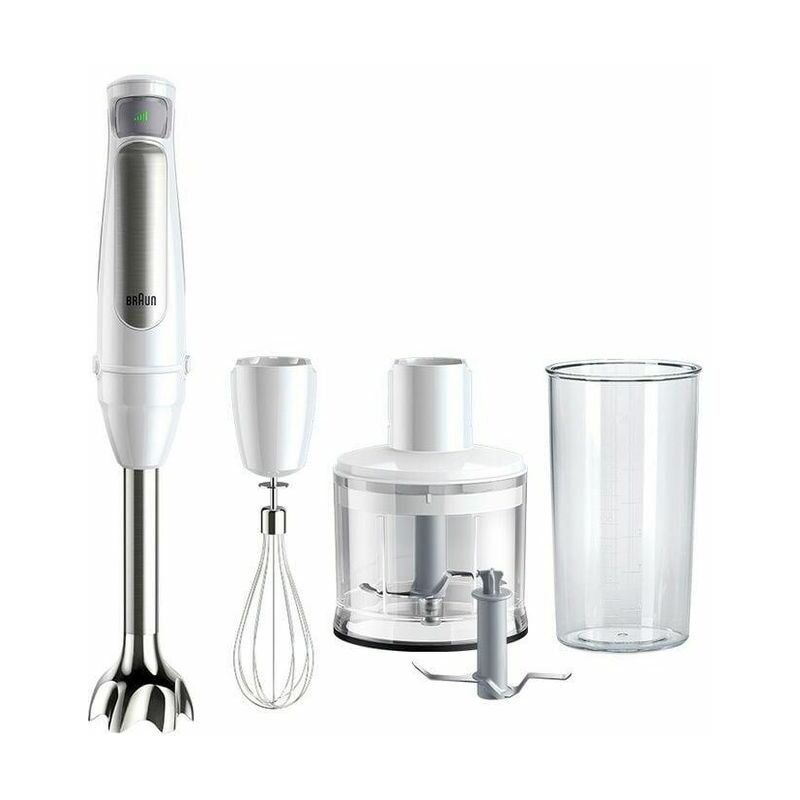 Image of MultiQuick 7 MQ7035IWH 0,6 l Frullatore ad immersione 1000 w Acciaio inossidabile, Bianco - Braun