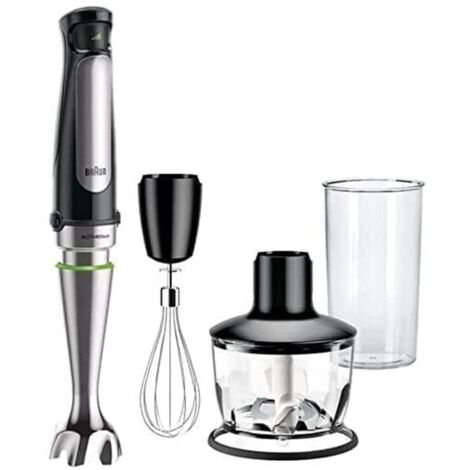 Braun MultiQuick 7 MQ7035X frullatore a immersione nero acciaio