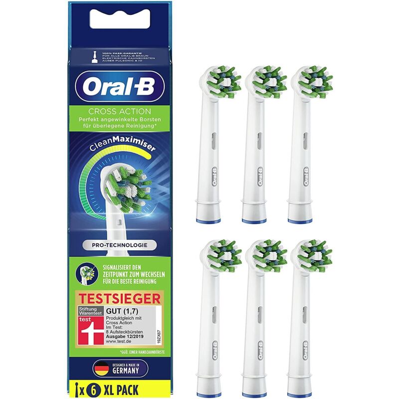 Oral-b - Brosses à dents Cross Action CleanMaximizer 6 pièces