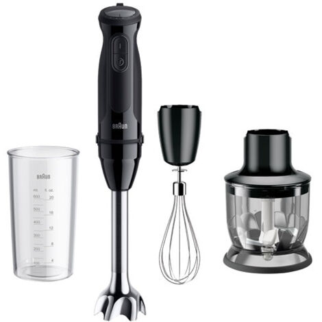 BRAUN PIED MIXEUR 1000W 21 VITESSES PIEDS METAL MQ50202M