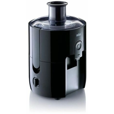 Braun PurEase SJ3100BK - Blender de 500W mit kompaktem Design, Kaltextraktion, Tank de 1,25 L, Krug mit Separator de Pulp de 750ml, Farbe Schwarz