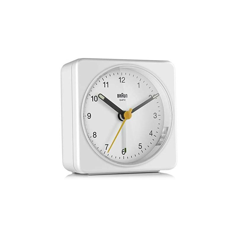 

Braun - Quarzwecker Despertador, Blanco, Normal